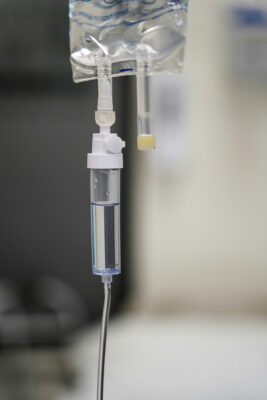 Medical Drip often used in assisted suicide. 